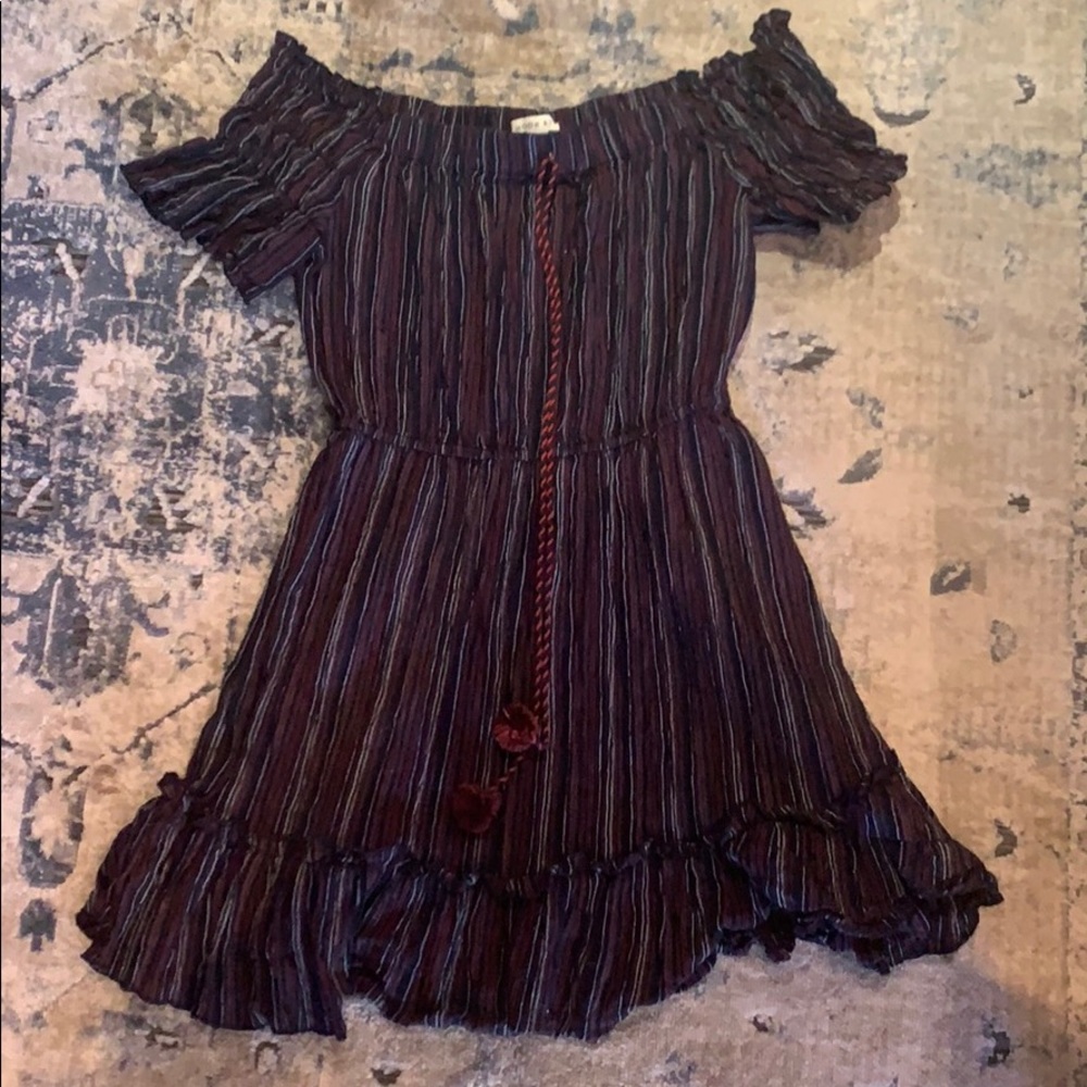 Off the shoulder dress